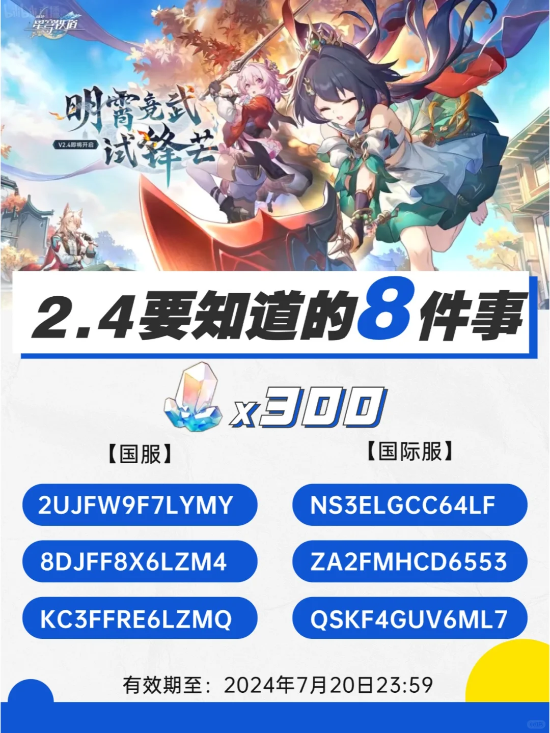 星穹铁道丨2.4你要知道的8件事，入坑好时机
