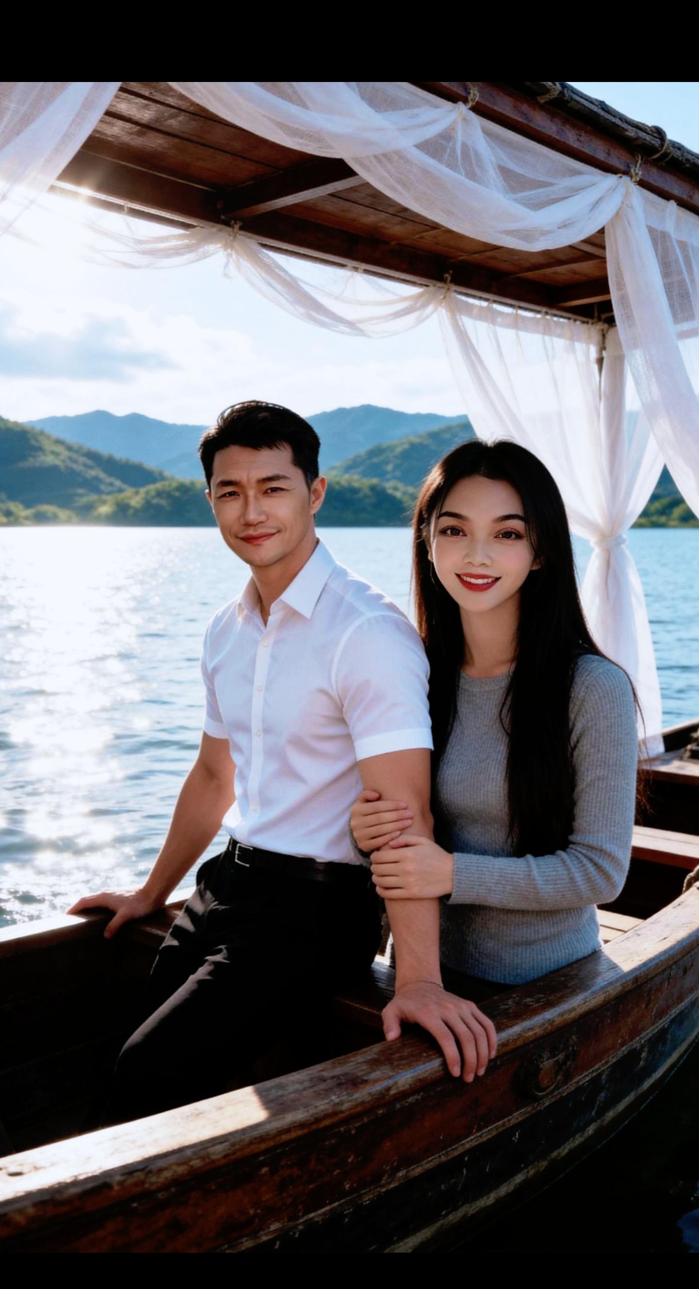 AI船上合影 随变ai随便玩