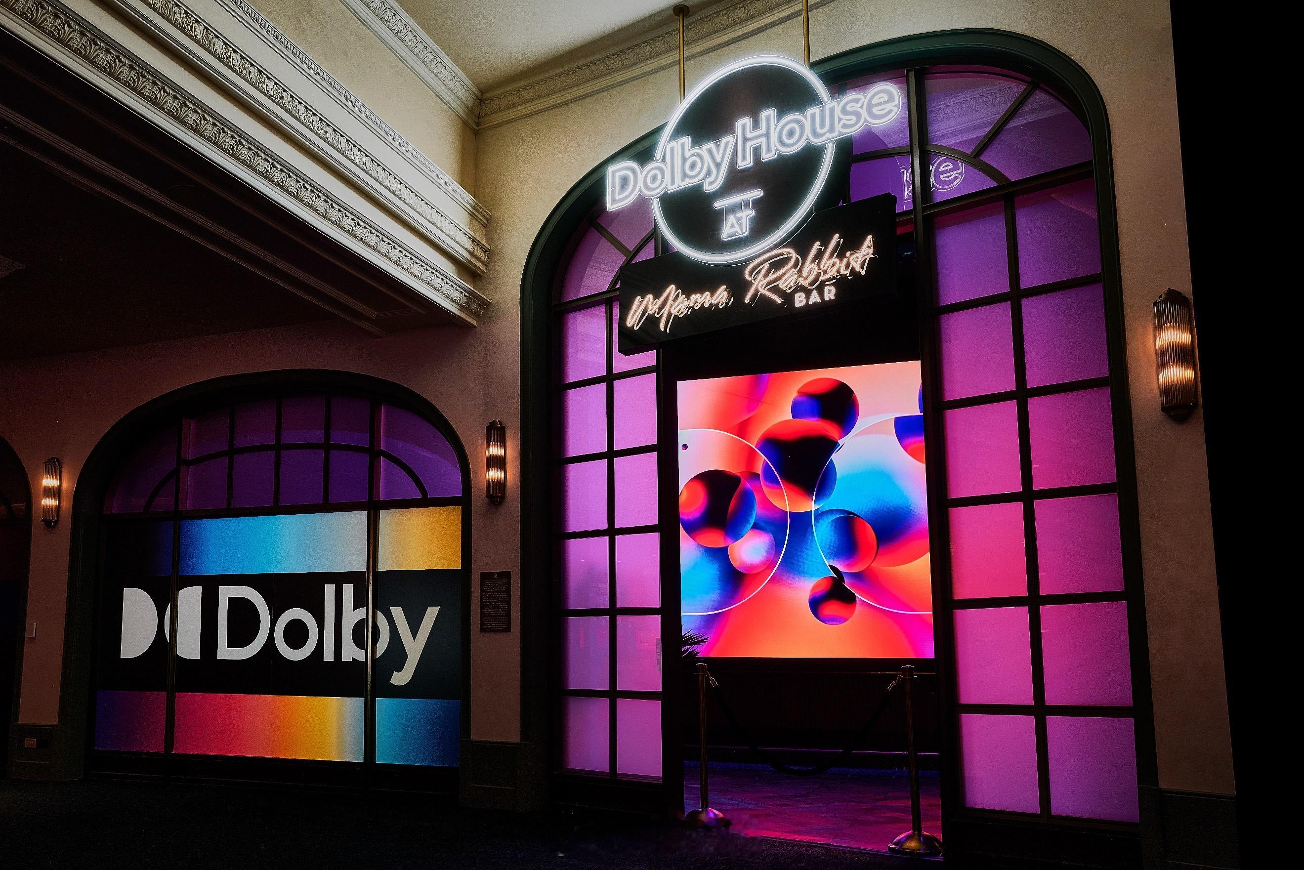 在 CES 2025 上，杜比将在其活动中心 Dolby House 率先展示 