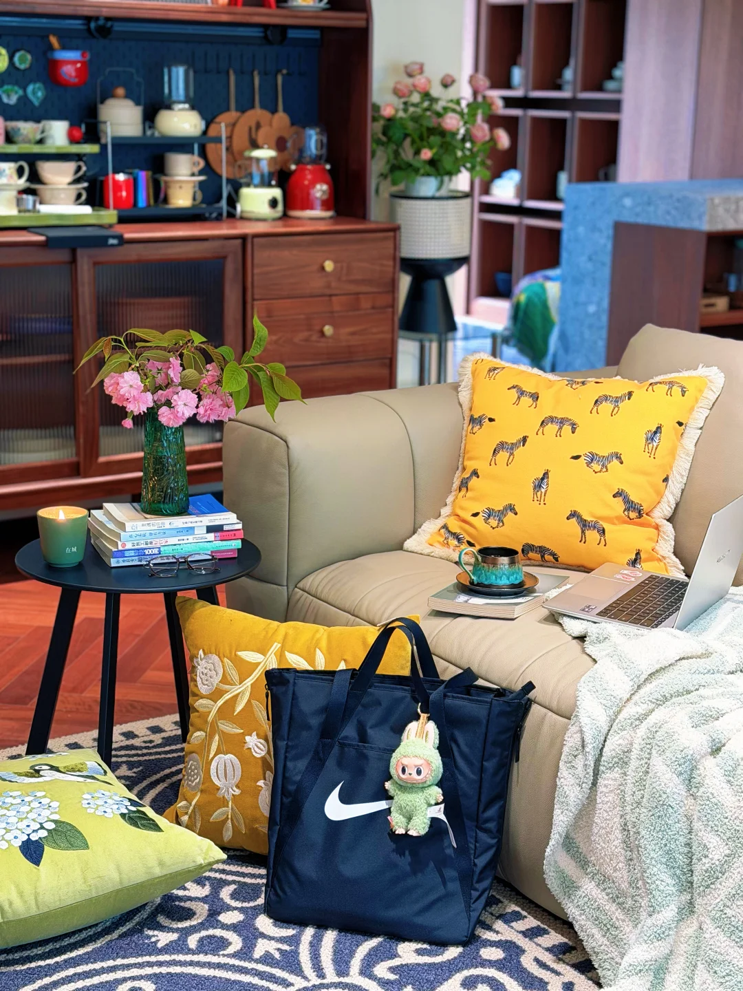 被问爆的客厅治愈角，独处时光的咖啡仪式感！