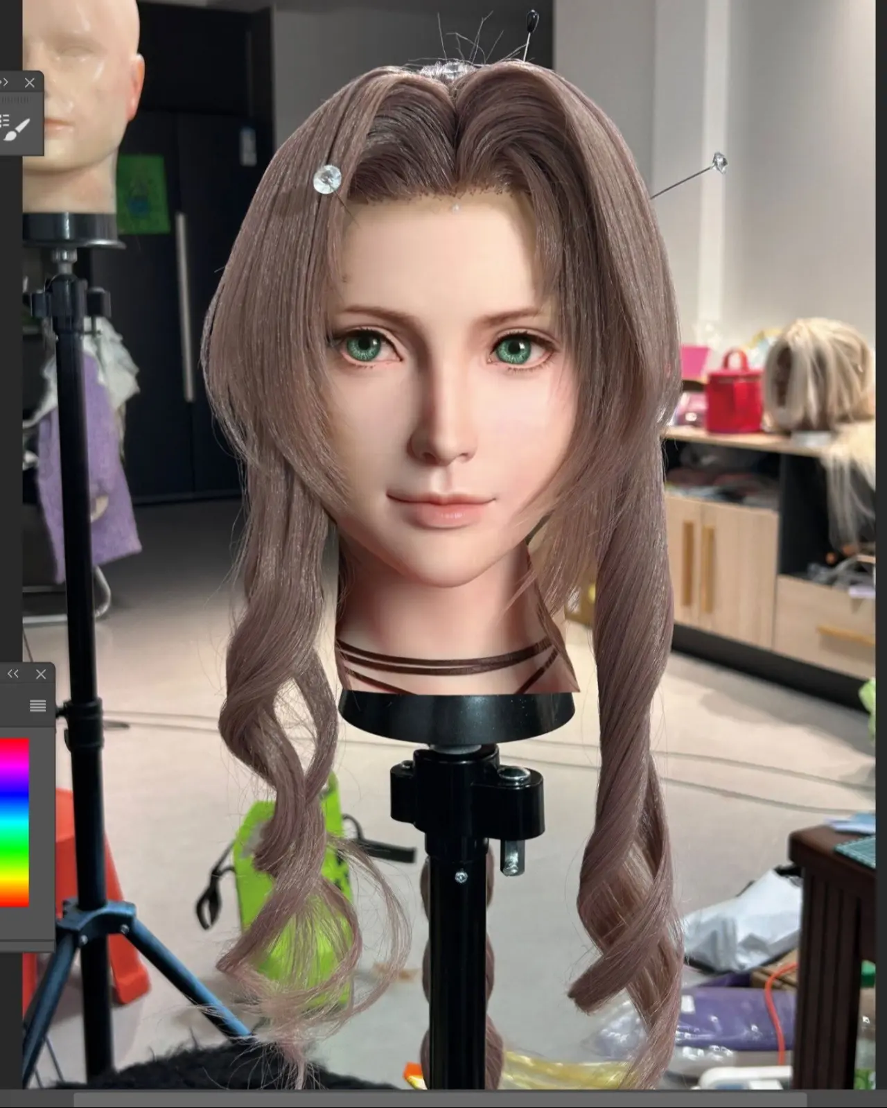 你有这么新奇的毛娘返图进入cos圈。 ff7