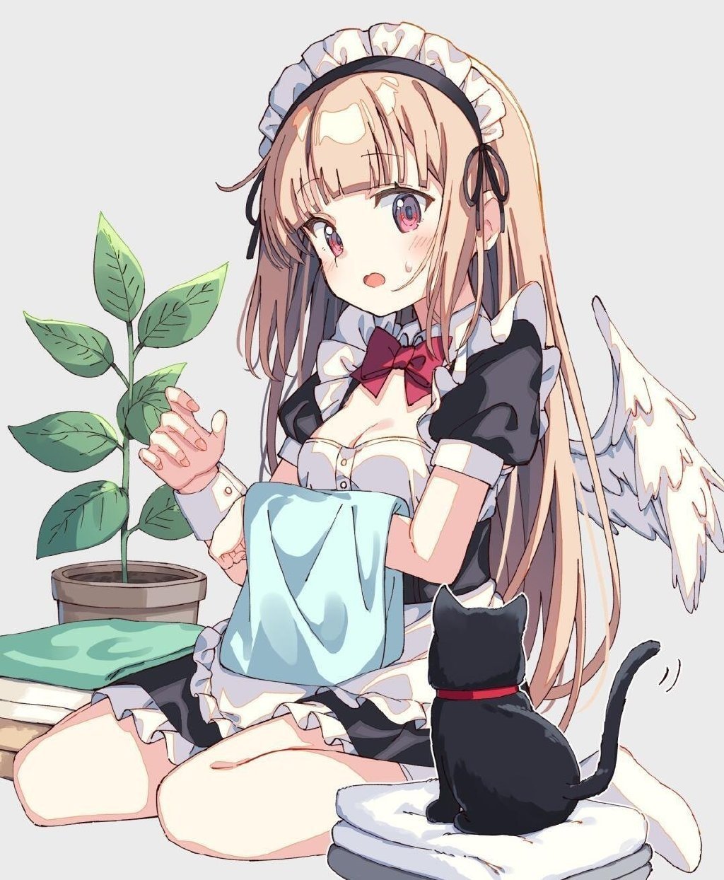 宝藏插画师推荐｜插画分享插画师:ソイルン无敌萌，没有之一#夏日次元盛典# ​​​