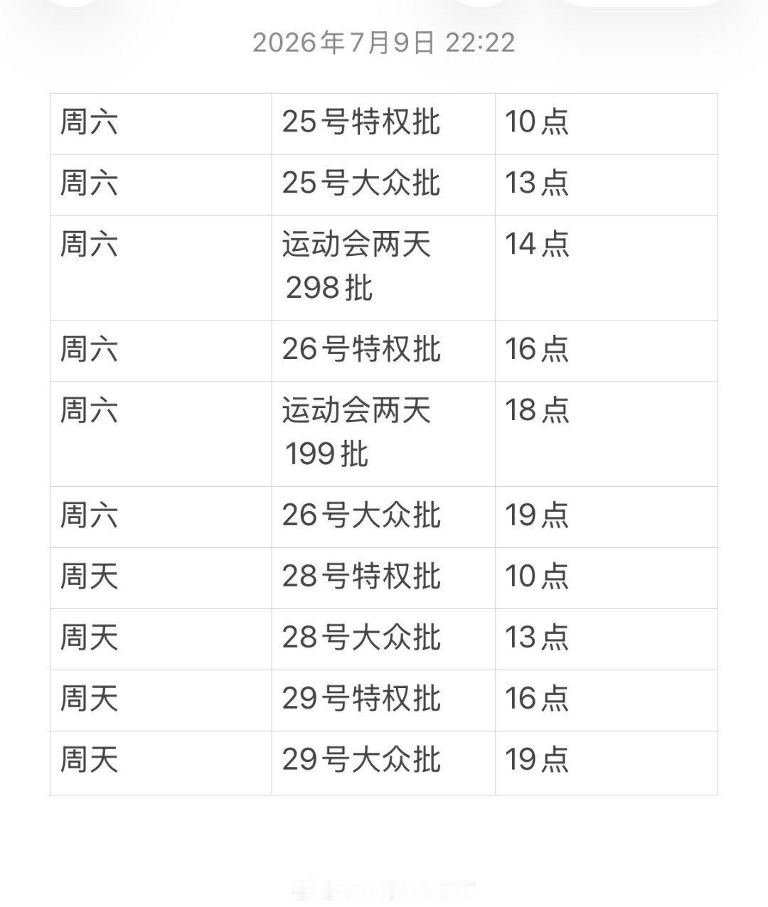 周六要加班的，天塌了 