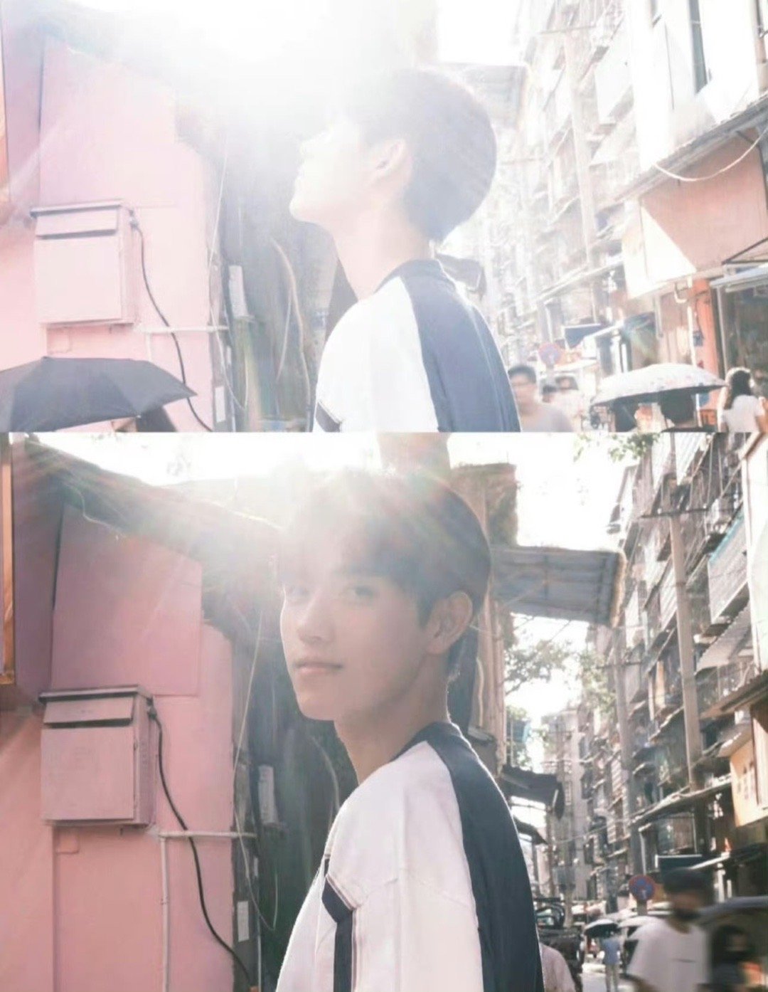 陈飞宇高中的毕业照 是让人心动的男大啊