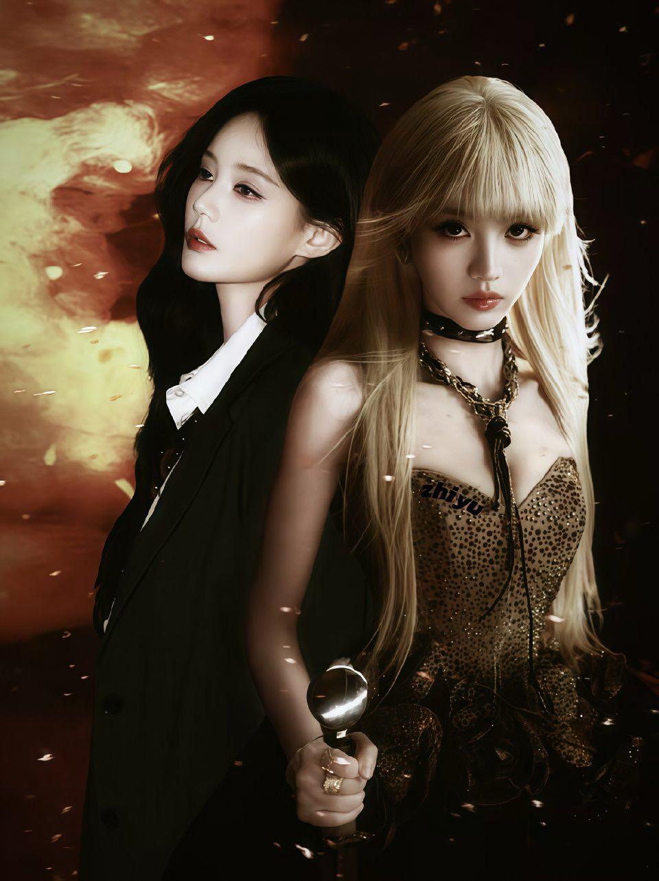 好爽的两张脸。