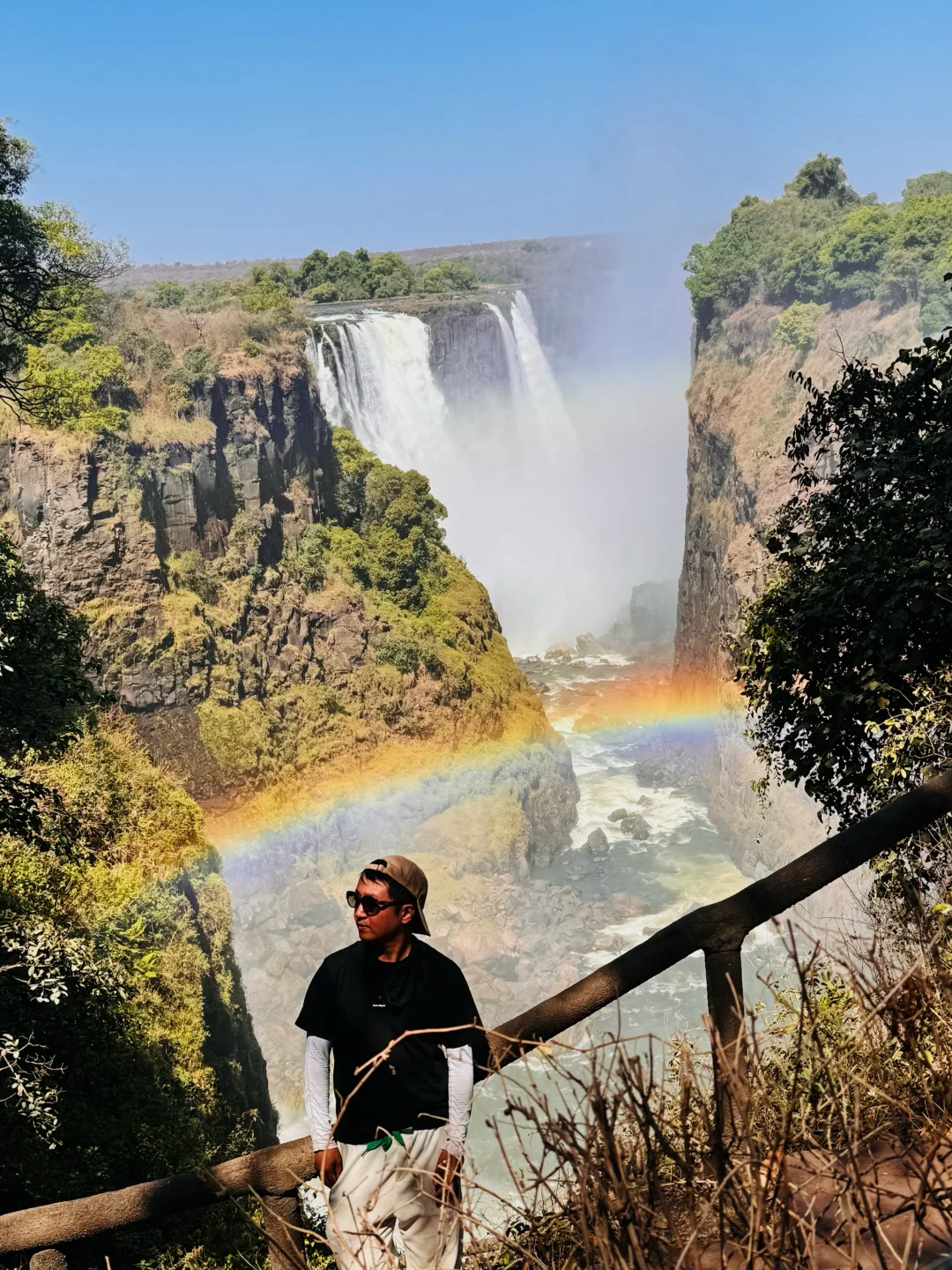 世界Top3的维多利亚瀑布，太震撼了