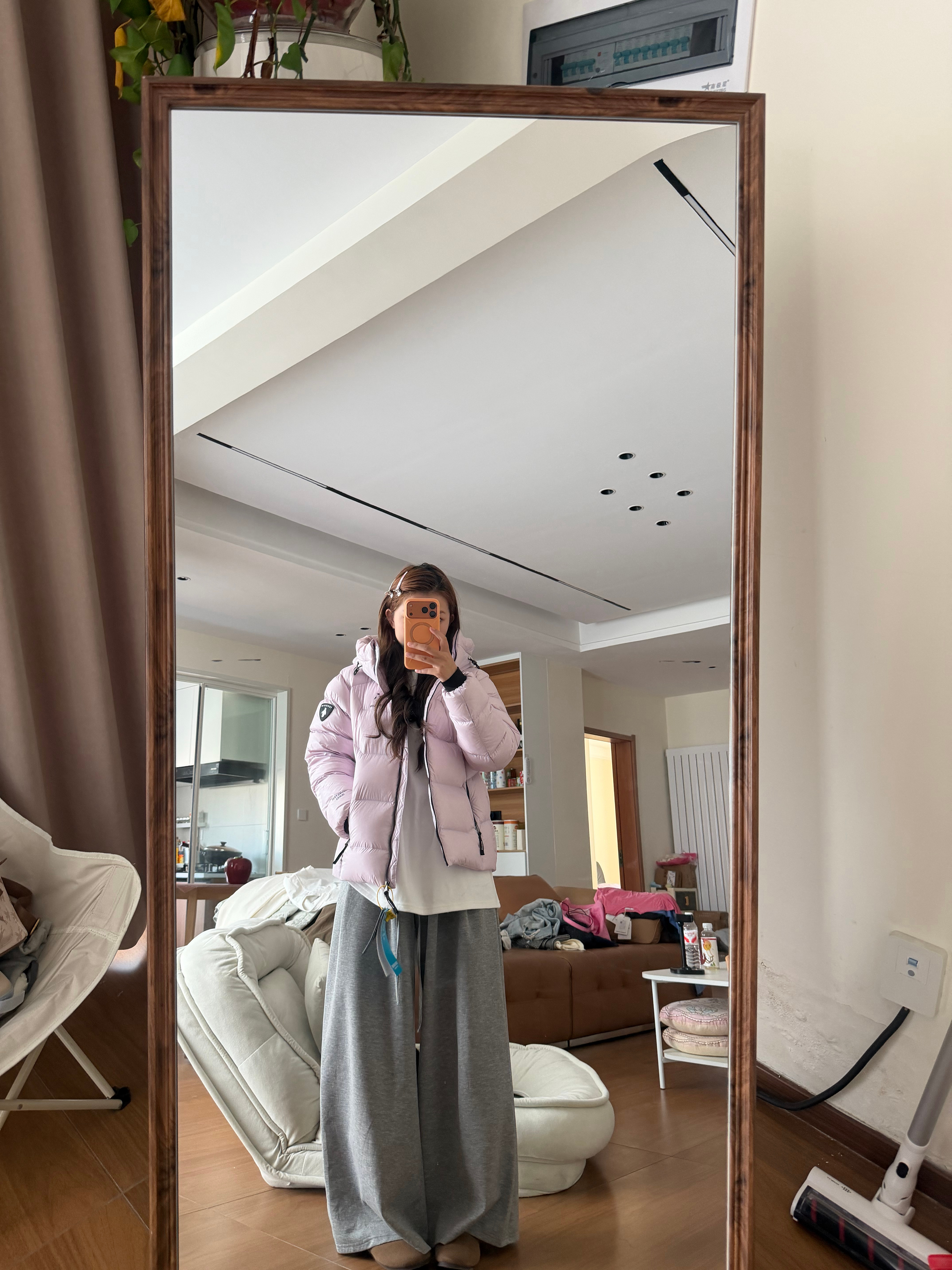 假发片链接 🔗羽绒服是 企鹅 