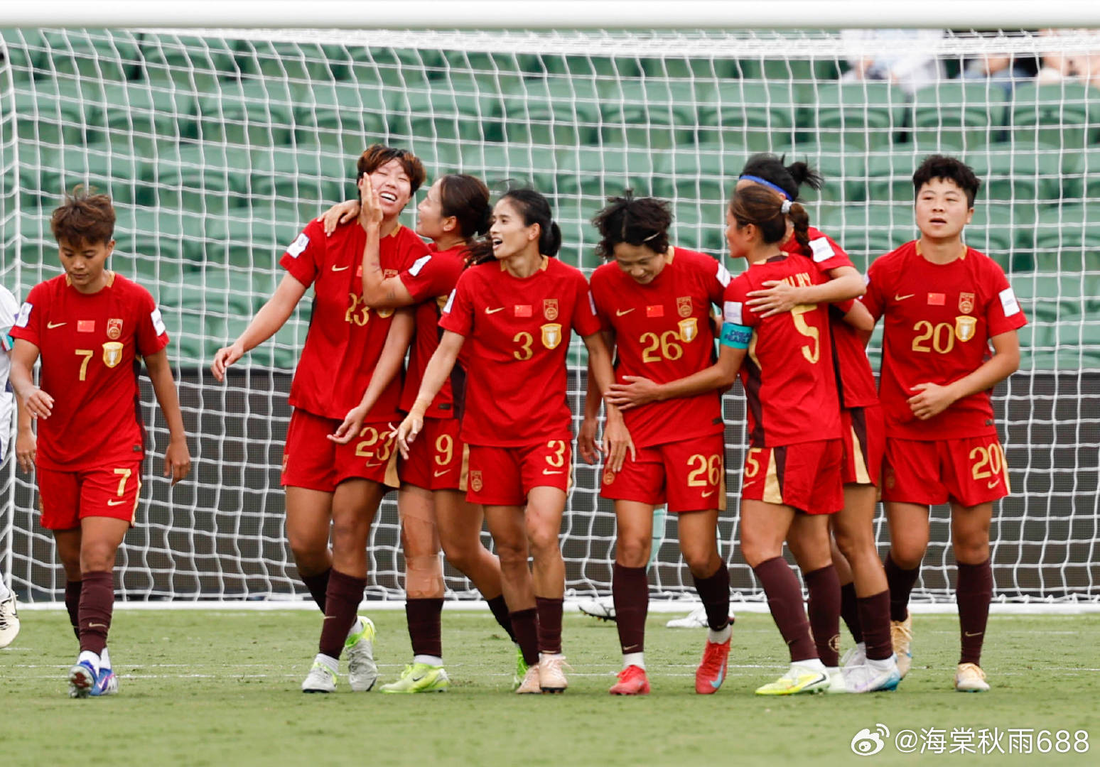 亚洲杯-中国女足加时2-0中国台北进世界杯 半决赛战澳大利亚------北京时间