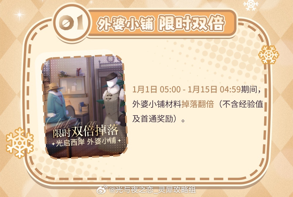 超话创作官  新年第一次游戏打卡  你好2025  [羞嗒嗒]外婆小铺双倍和侧影