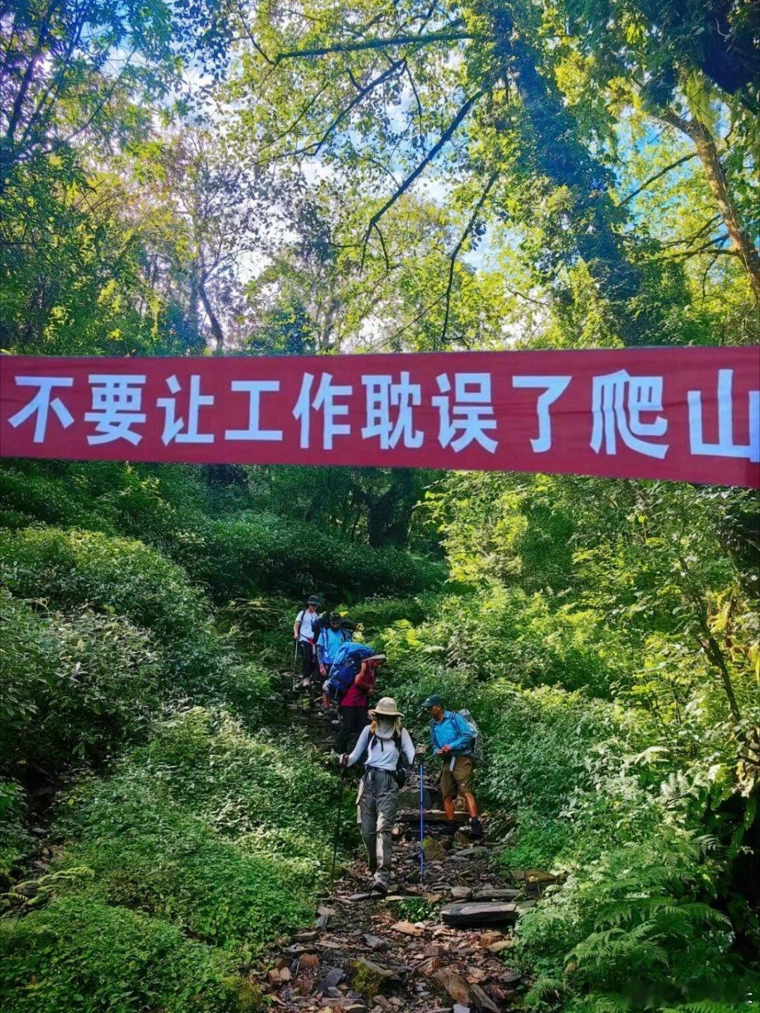 登山人的精神状态belike户外人的双标日常🔥 