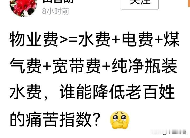 一位中国居民发出的账单让人感慨！