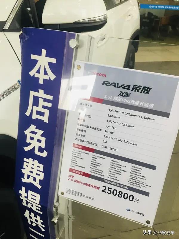 观点创作激励赛 想在四川成都买丰田荣放的有福啦！目前RAV4荣放正优惠促销，最低