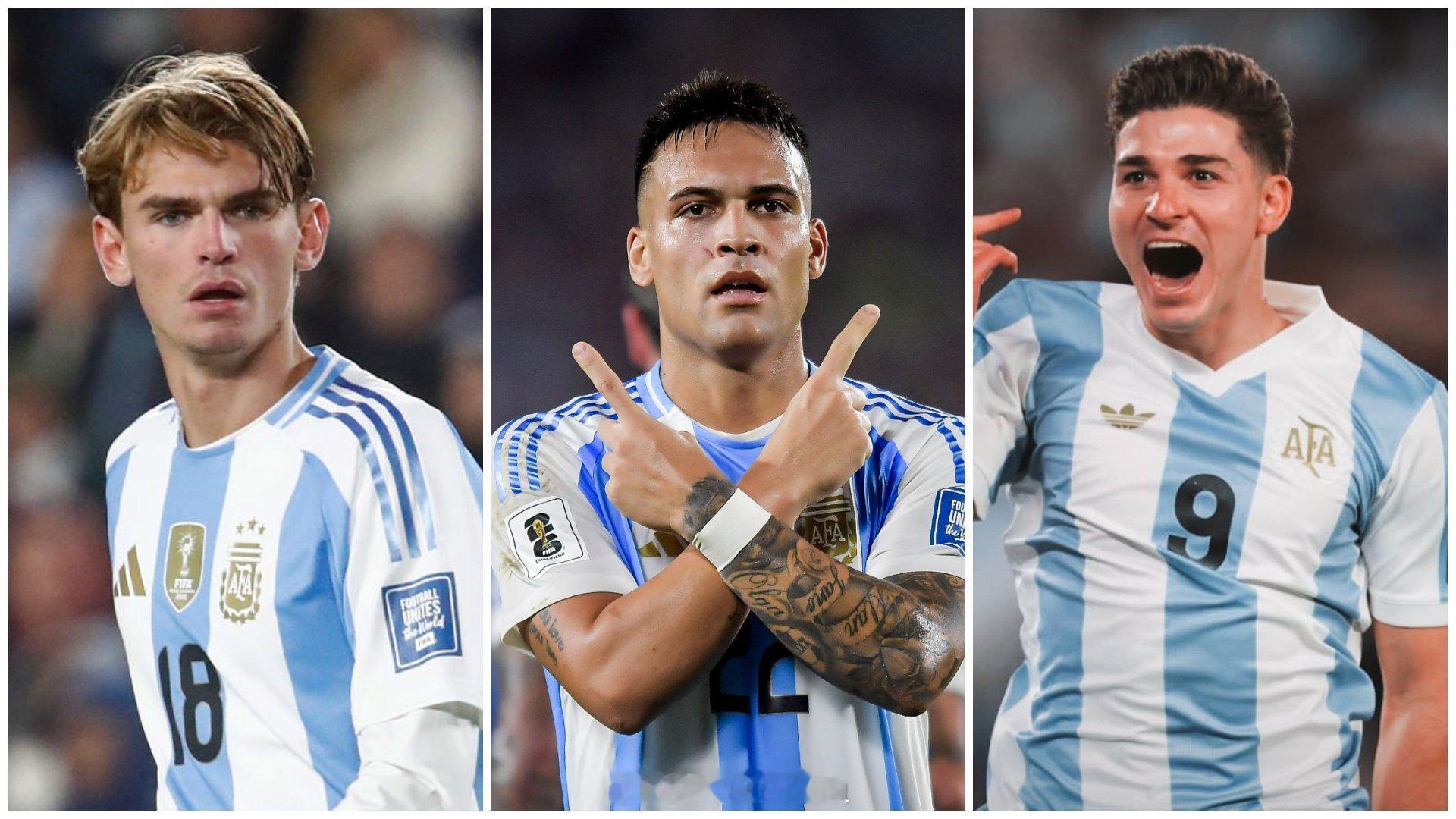 斯卡洛尼在昨天的训练中测试了进攻：- 尼科·帕斯—劳塔罗·马丁内斯- 胡利安·阿