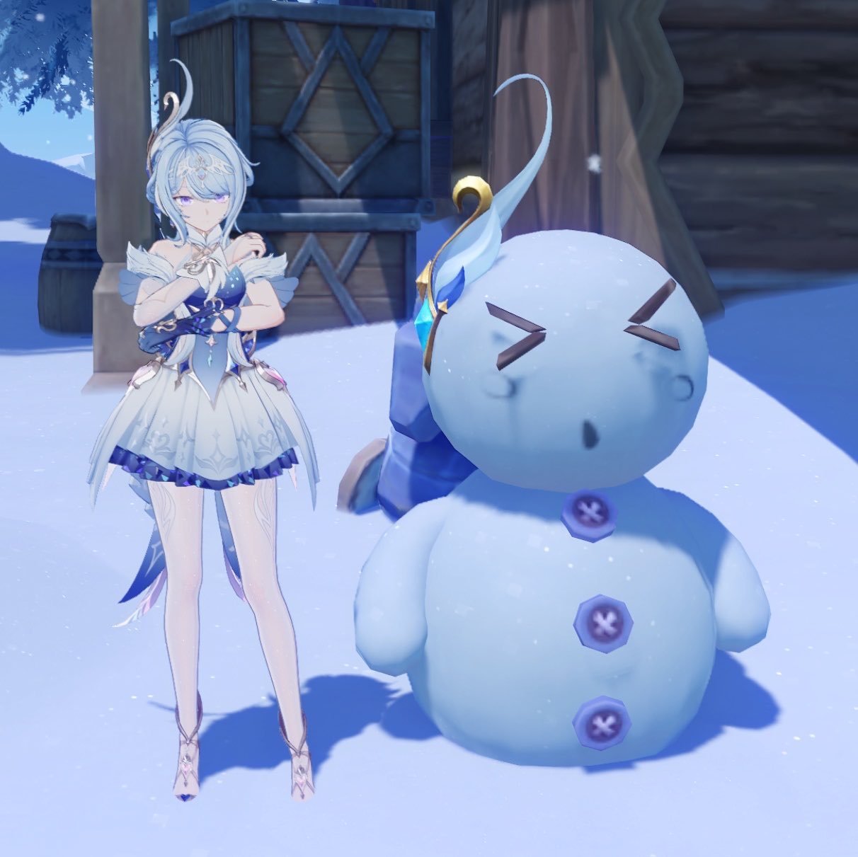 他们的雪人⛄️ 原神原神至冬