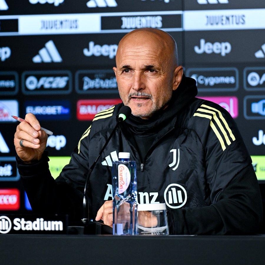 🎙达米安·科莫利、伊尔迪兹与斯帕莱蒂共同出席了尤文图斯vs拉齐奥的赛前新闻发布