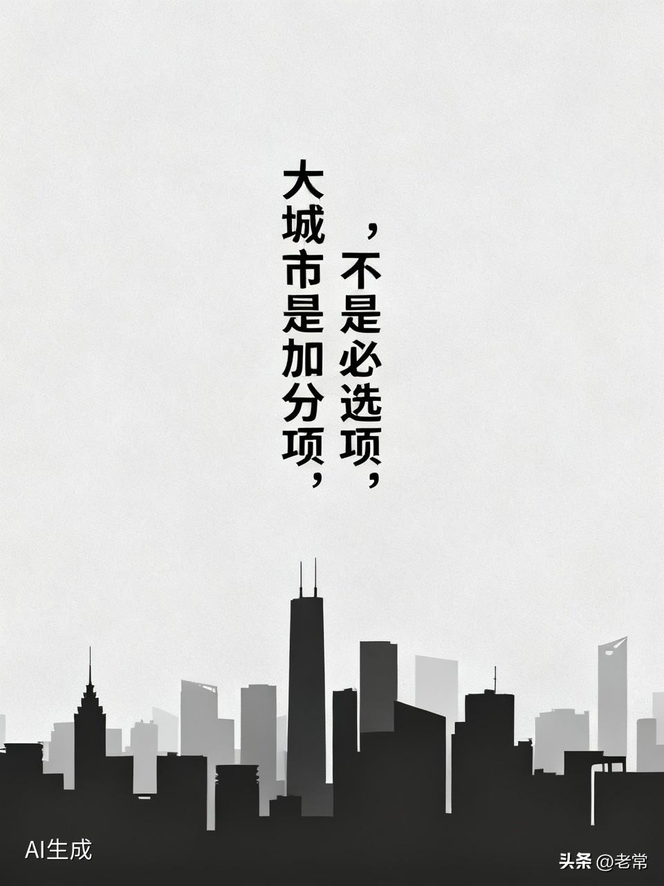 个人觉得，大城市是加分项，不是必选项。看分数、专业人生规划三者权衡，适合自已的才