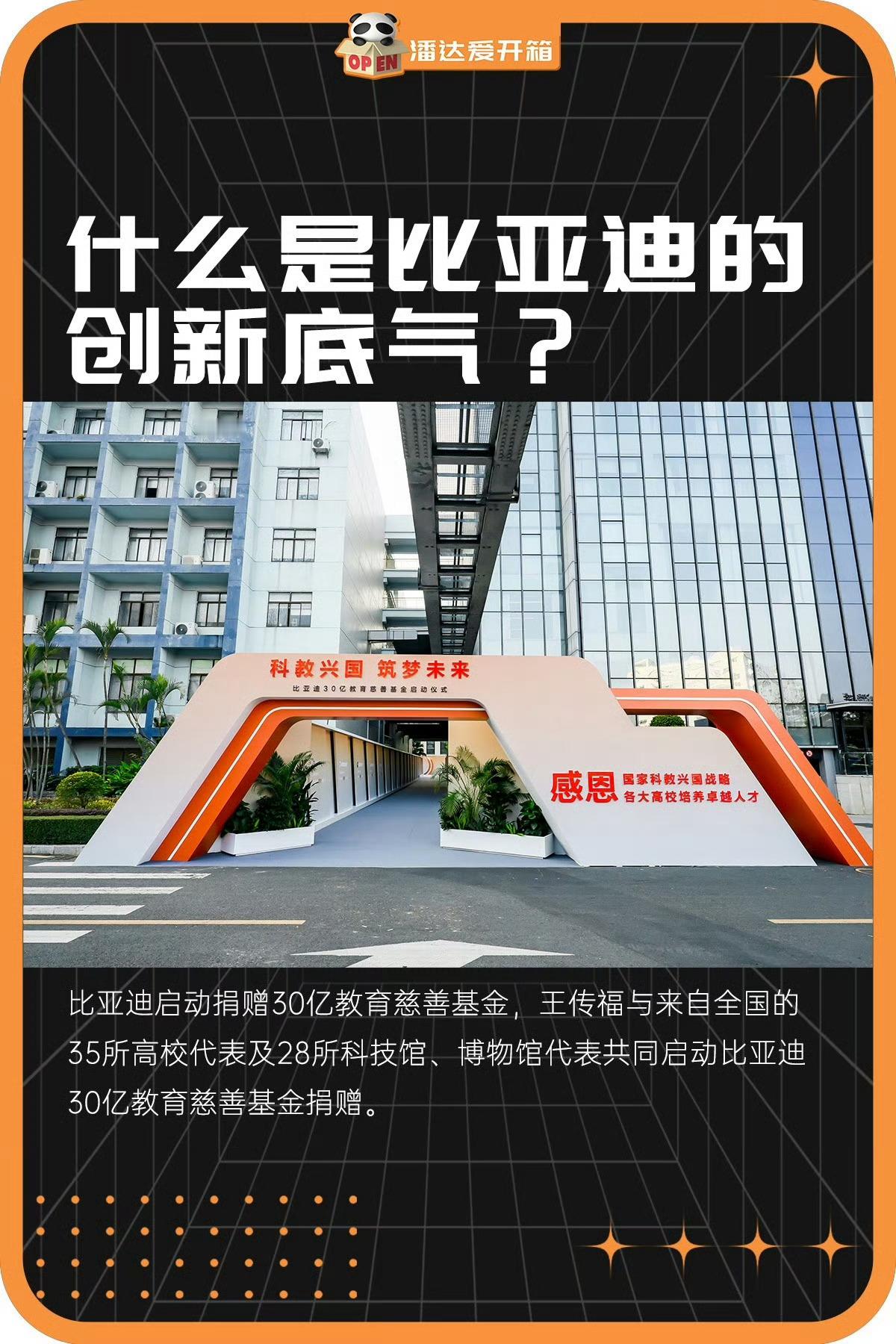 迪子这次干了件大事，成立了一个 30 亿的慈善基金会，这可不是小数目啊！比亚迪一