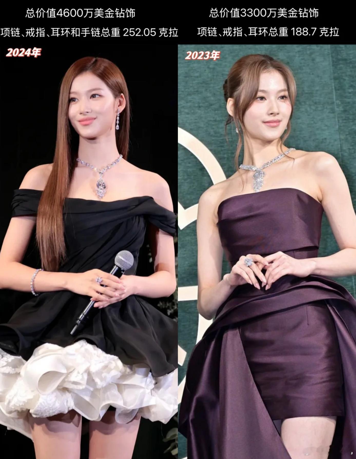 去年戴2亿，今年戴3亿，Sana“日女一”毋庸置疑了吧#凑崎纱夏# ​​​