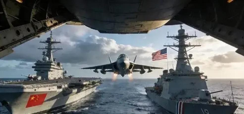 真要中美直接开打，关键真在敢打还是能打吗？
 
美国军费接近万亿美元，十一艘航母