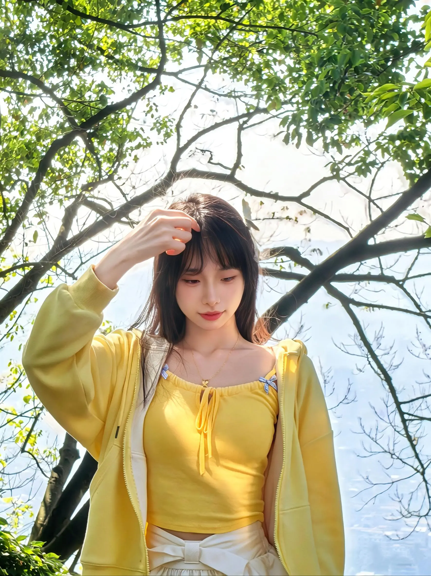 你对我的了解，无声的告别，难过是有些。那天阳光正好