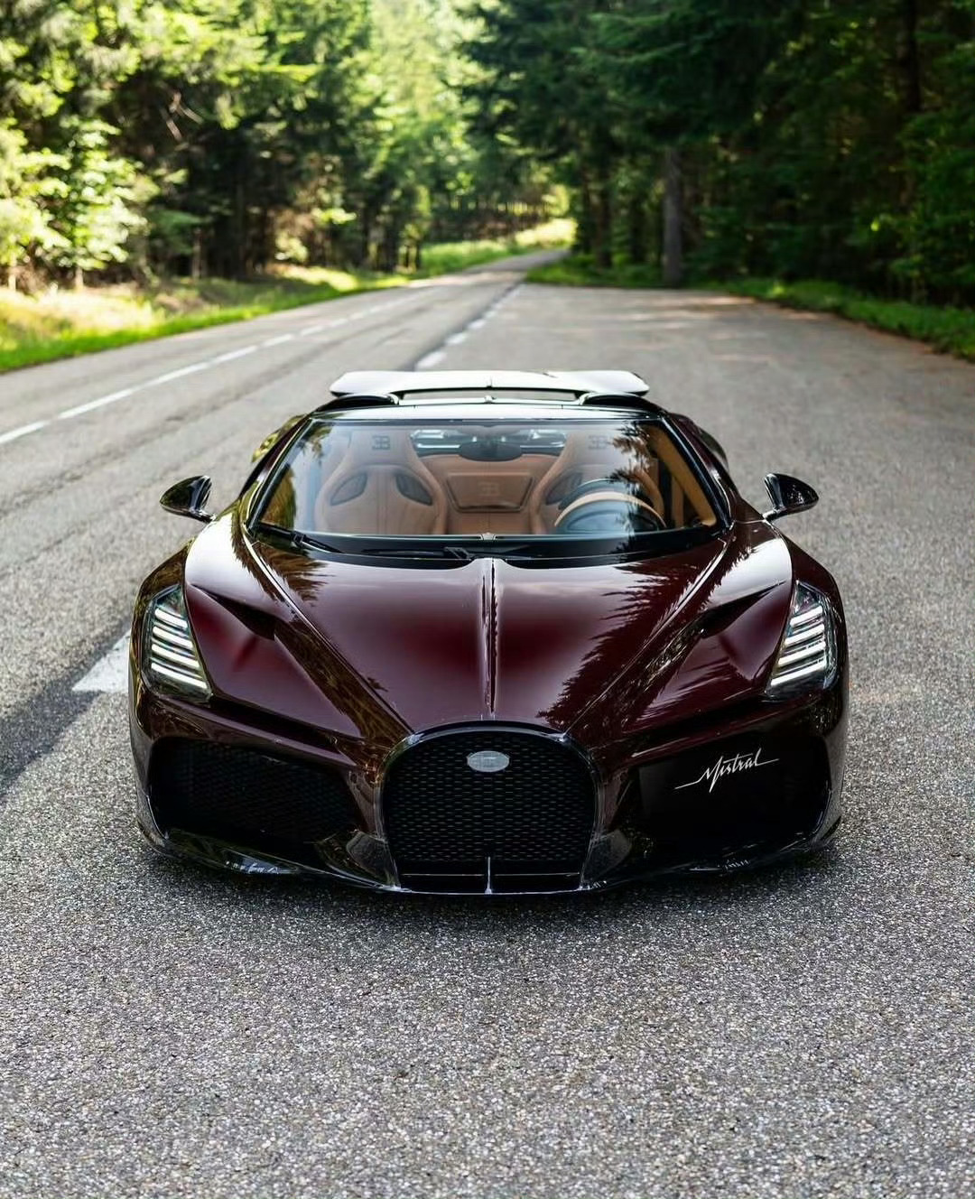 Bugatti Mistral 红碳 ​​​