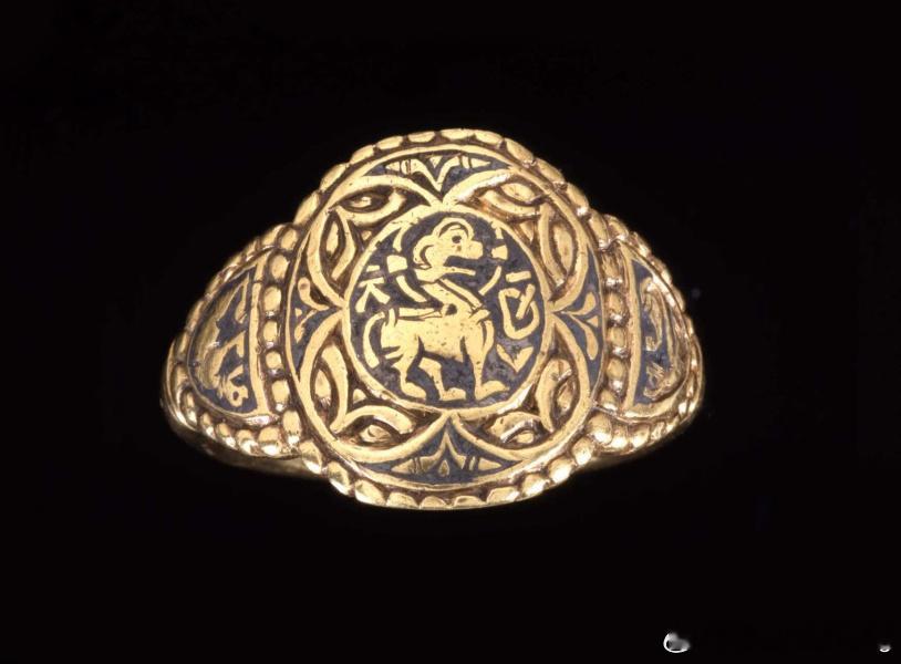 中世纪早期艺术  Early Medieval Art  阿瑟斯威斯戒指   Æ