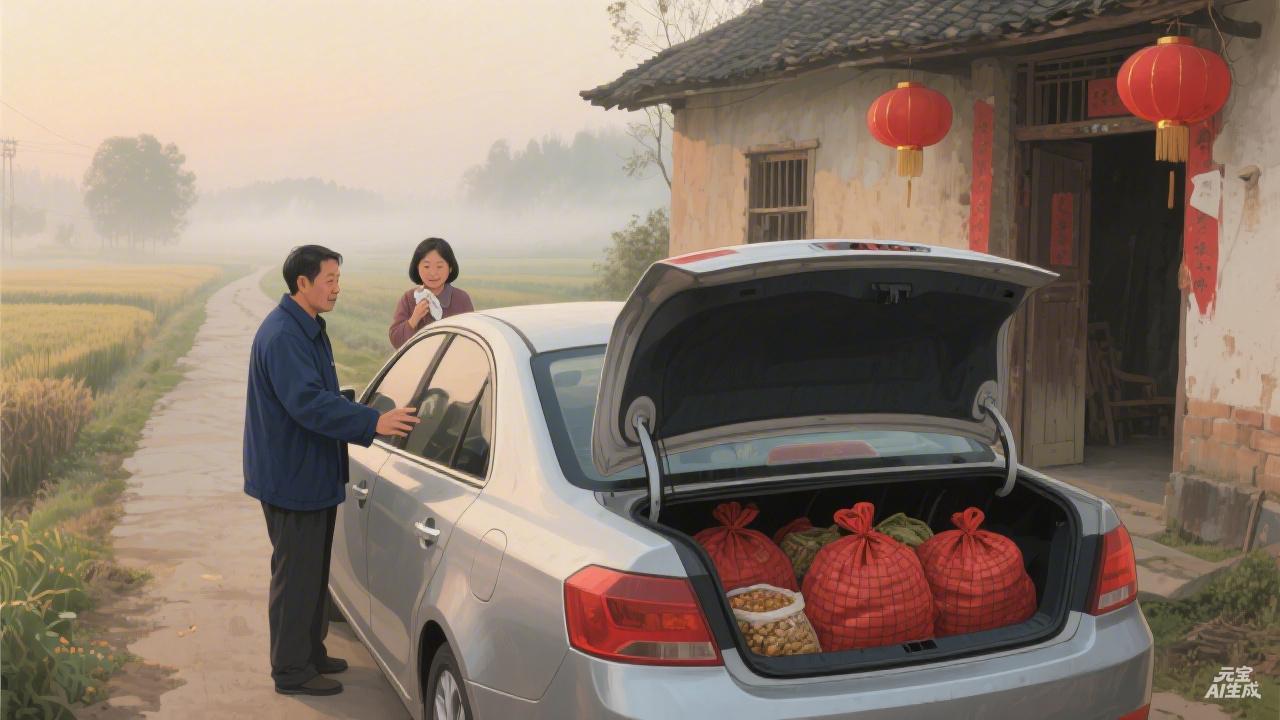 年，真的过完了。门上的“福”字还崭新，嘴里好像还有汤圆的味儿，可背包已经收拾好，