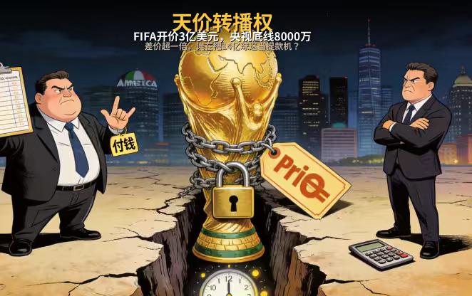 距离世界杯开幕仅剩40天，央视转播权悬而未决！FIFA要价近3亿美金，球迷慌了：