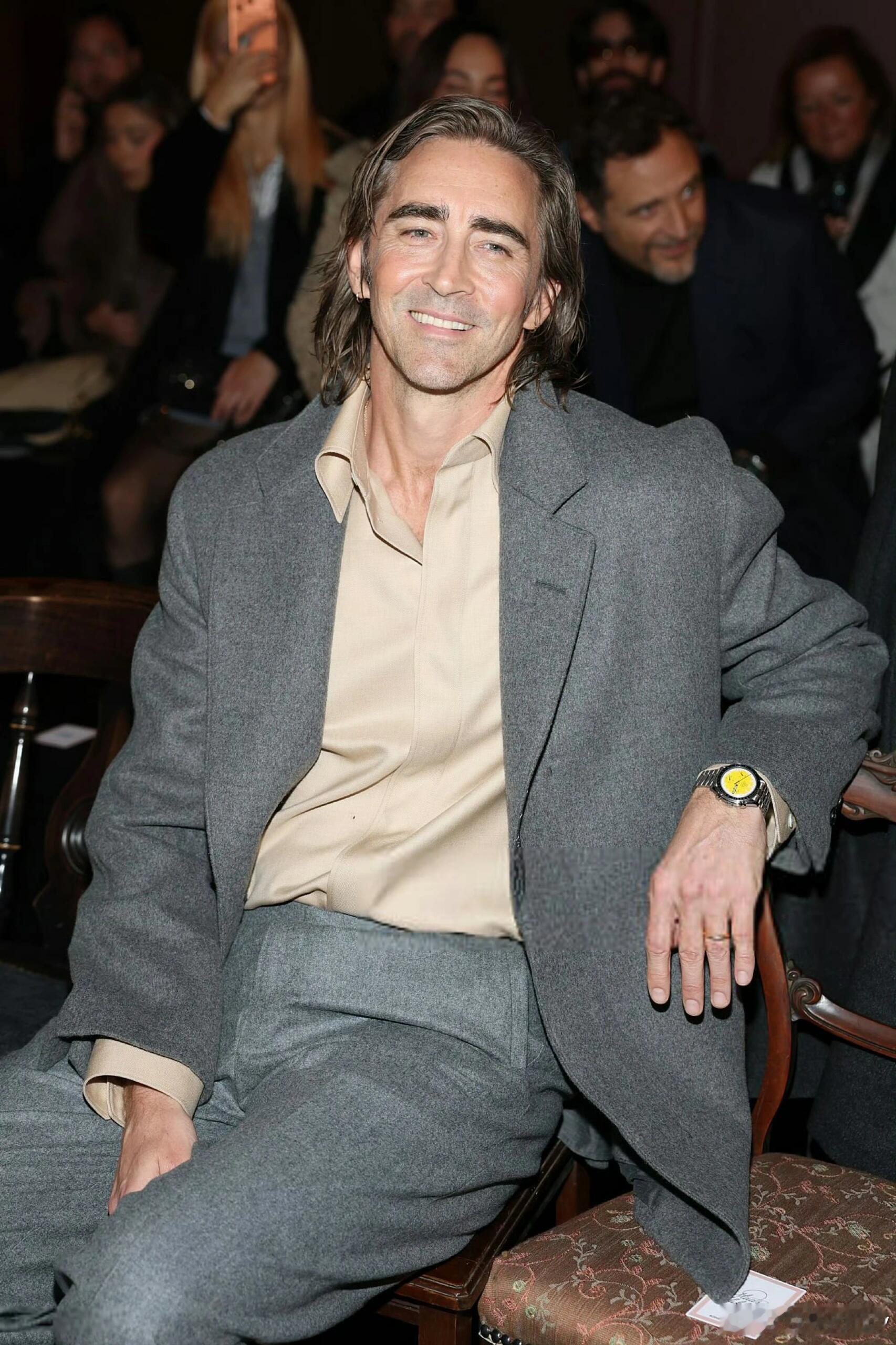 男装周米兰时装周ZEGNA杰尼亚秀场G社生图！李·佩斯、麦兹·米科尔斯、李秉宪 