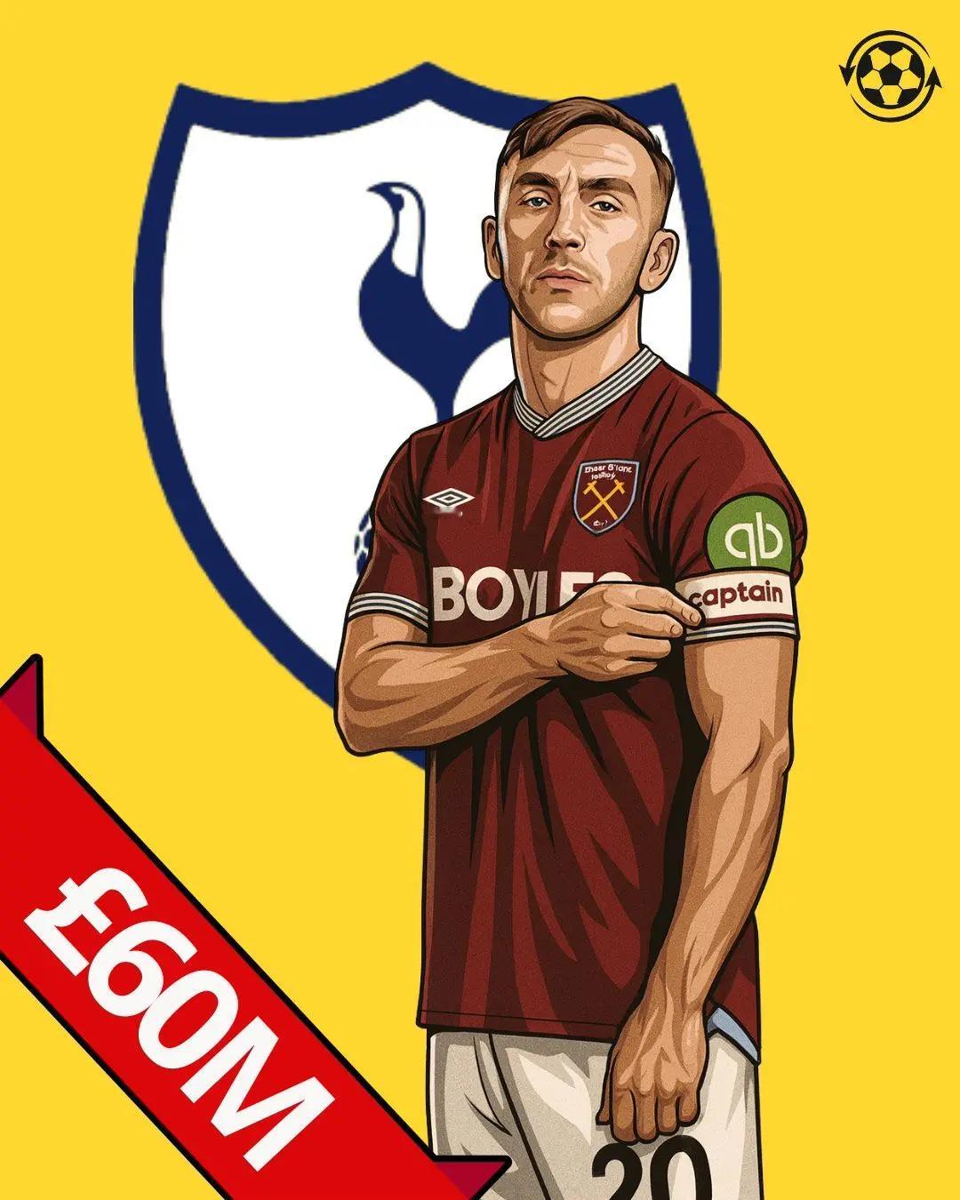 托特纳姆热刺正在考虑引进西汉姆联28岁的英格兰前锋贾罗德·鲍文。鲍文的合同到 2