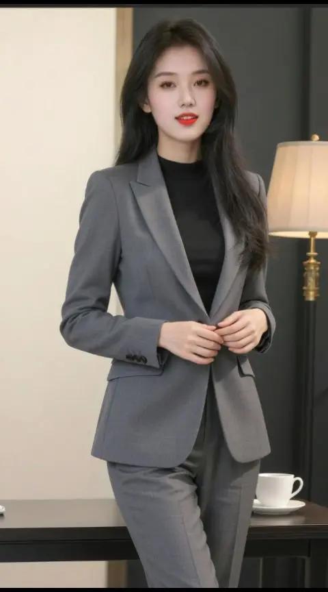 AI职场风写真 ai创作 穿出你的时尚你的感觉 可仙可萌可御姐 秀出你的美