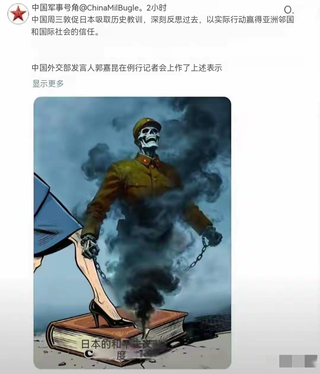 中国军号发布的东西就是有深度！值得反复观看、深思。