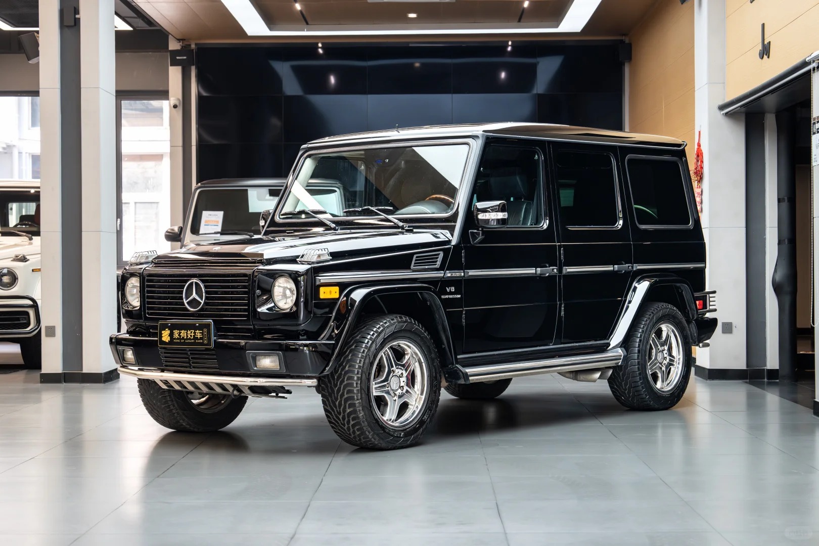好车分享 Mercedes-Benz G55 AMG，08款G55，最后的卤素灯