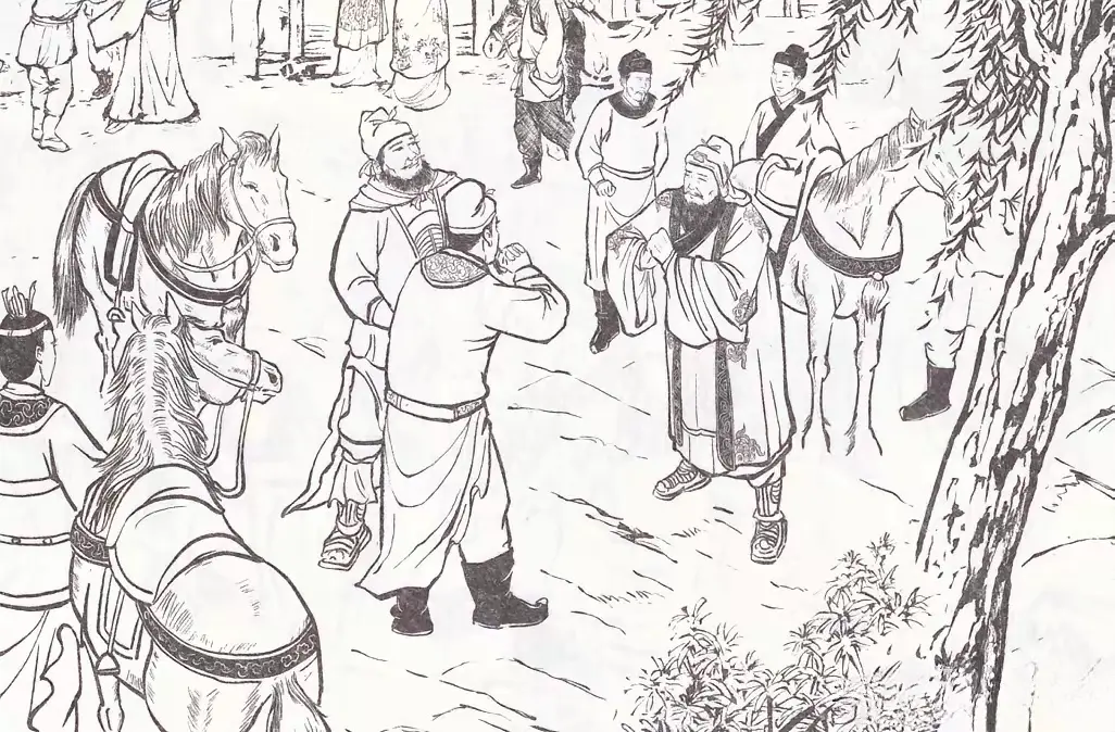 瓦岗散将，秦琼、程咬金、罗成三人结伴而走。程咬金对秦琼说道：二哥，洛阳...