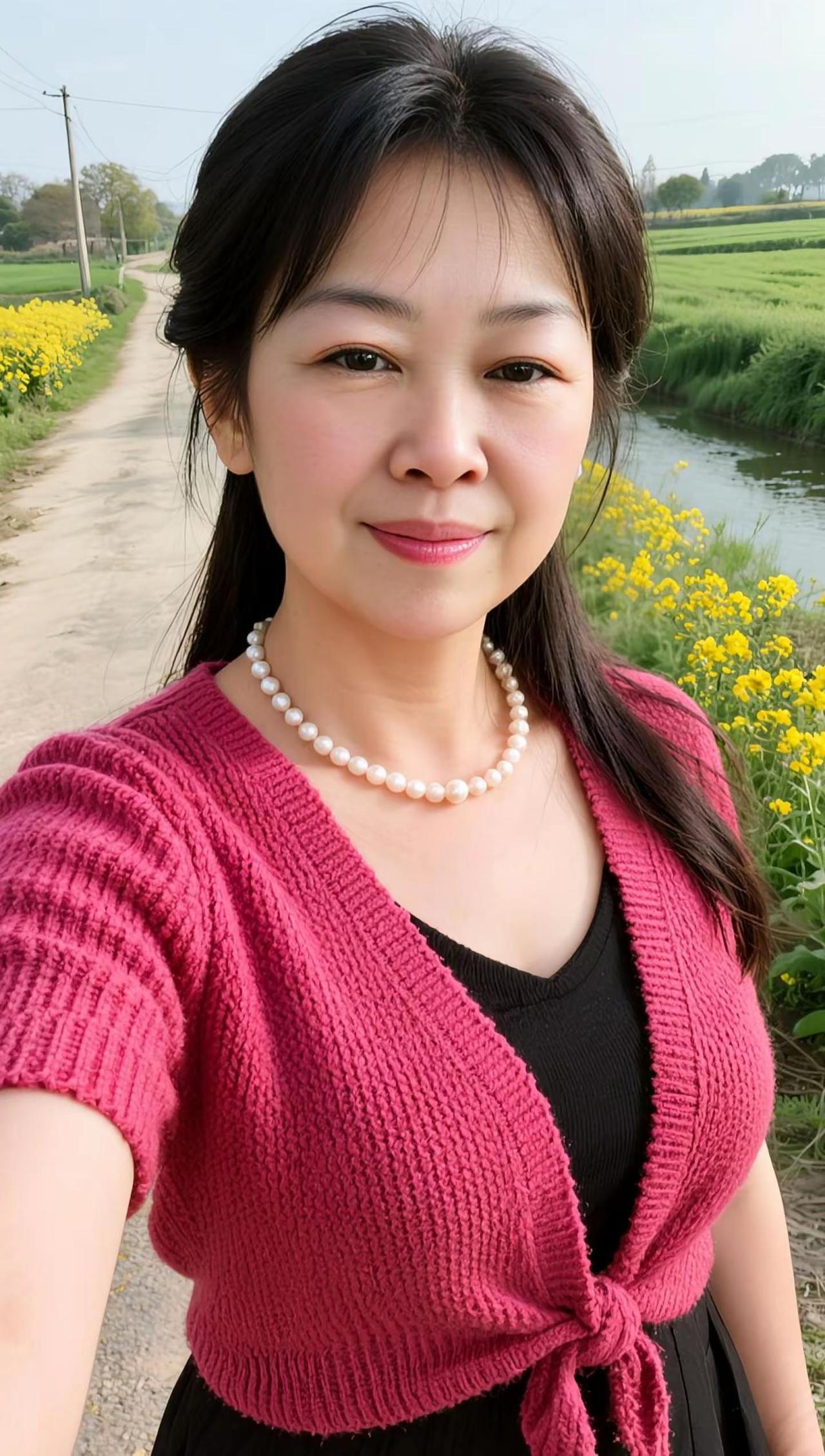 田园风光无限。AI田园自拍