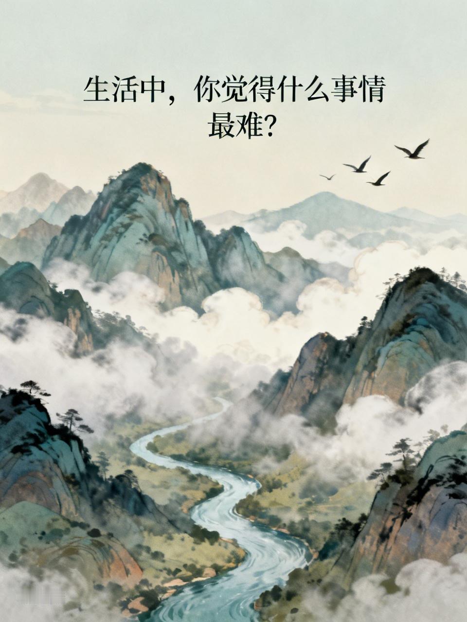 生活里最难的事，我觉得是改变自己。就像早睡早起、坚持运动这些道理谁都懂，可身体和