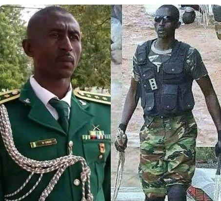 尼日利亚陆军资深教官乌马尔·穆萨·达加少校，他因在扎里亚和奥索博新兵训练营进行严