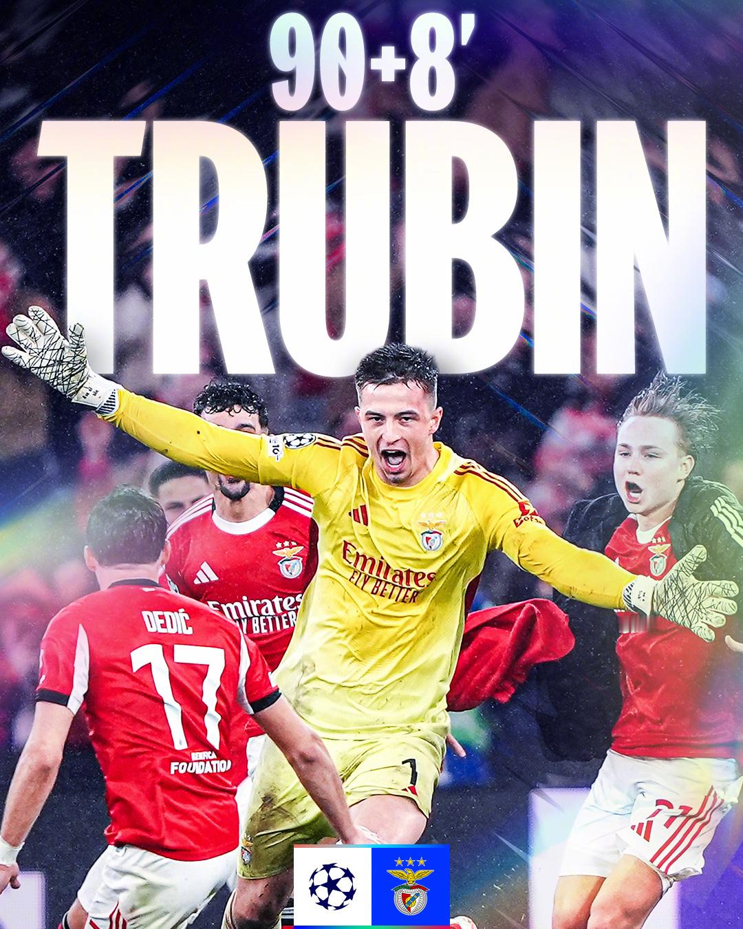 本菲卡4比2皇马本菲卡门将补时破门 今日凌晨欧冠末轮上演了一场逆转史诗大戏，本菲