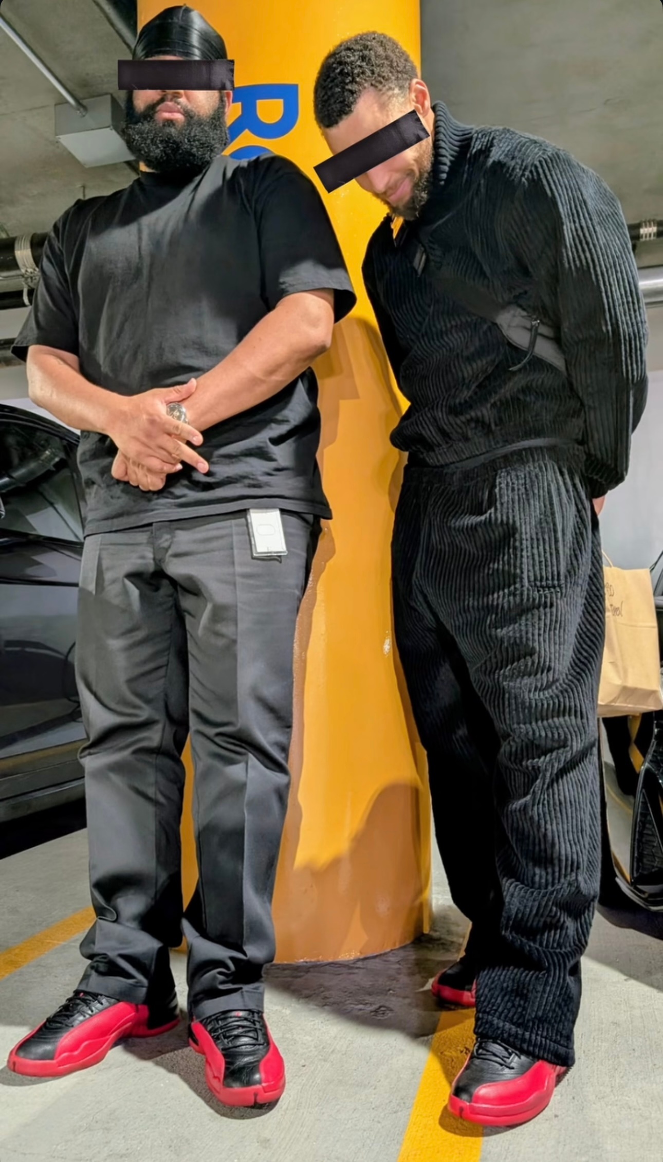 Stephen Curry & Yusef WrightAir Jordan 1