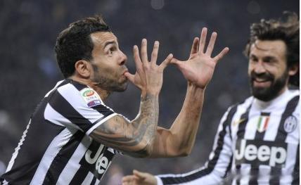 【意甲-特维斯世界波尤文德比1-0擒都灵】2月24日，意甲第25轮上演都灵德比，