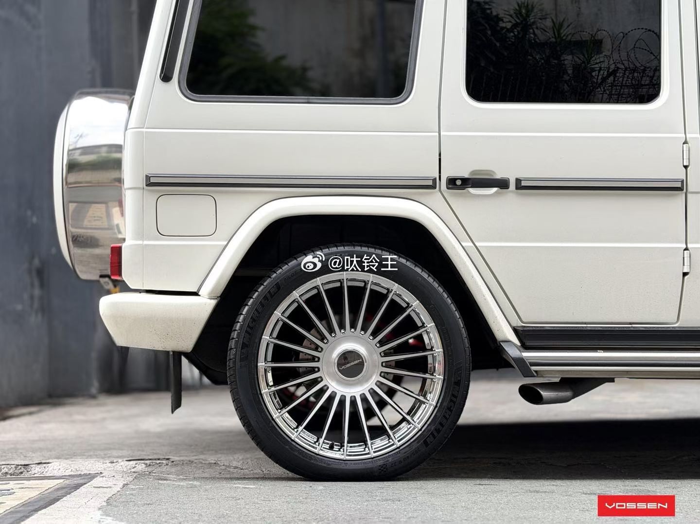 美国Vossen HF8 轮毂奔驰G350 G500 G6322寸 悬浮盖子 现