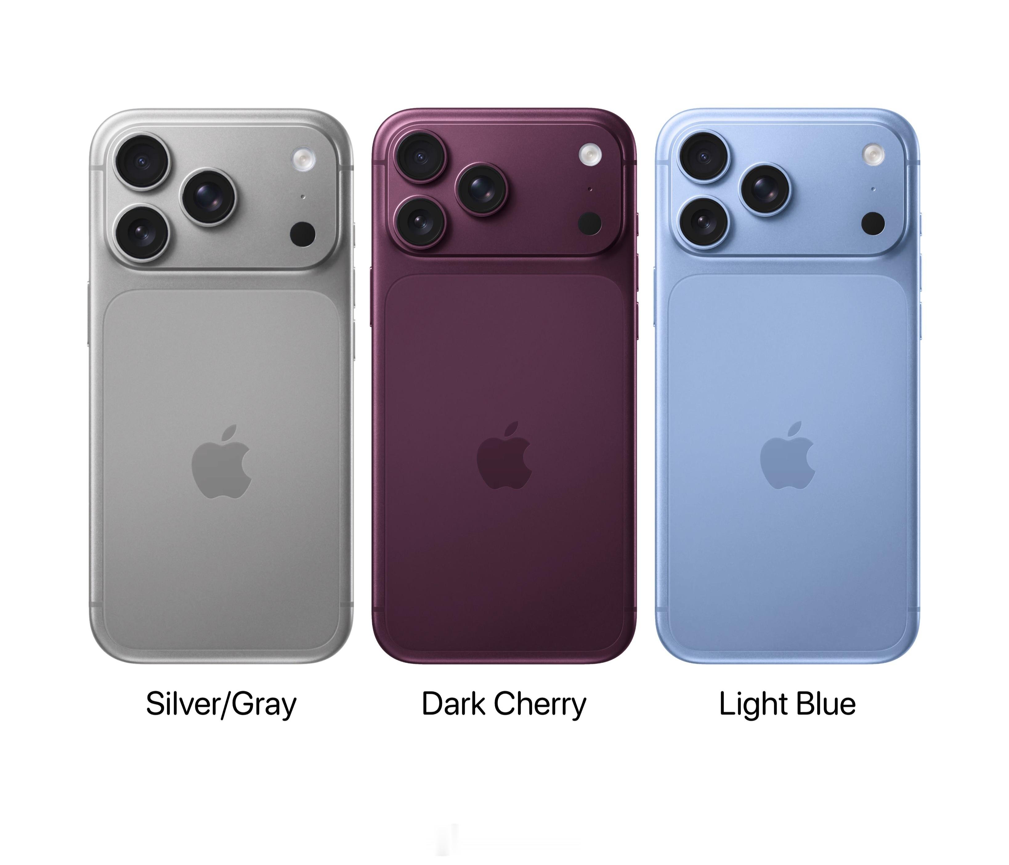 iPhone 18 Pro 和iPhone 18Pro Max 将仅提供这三种颜