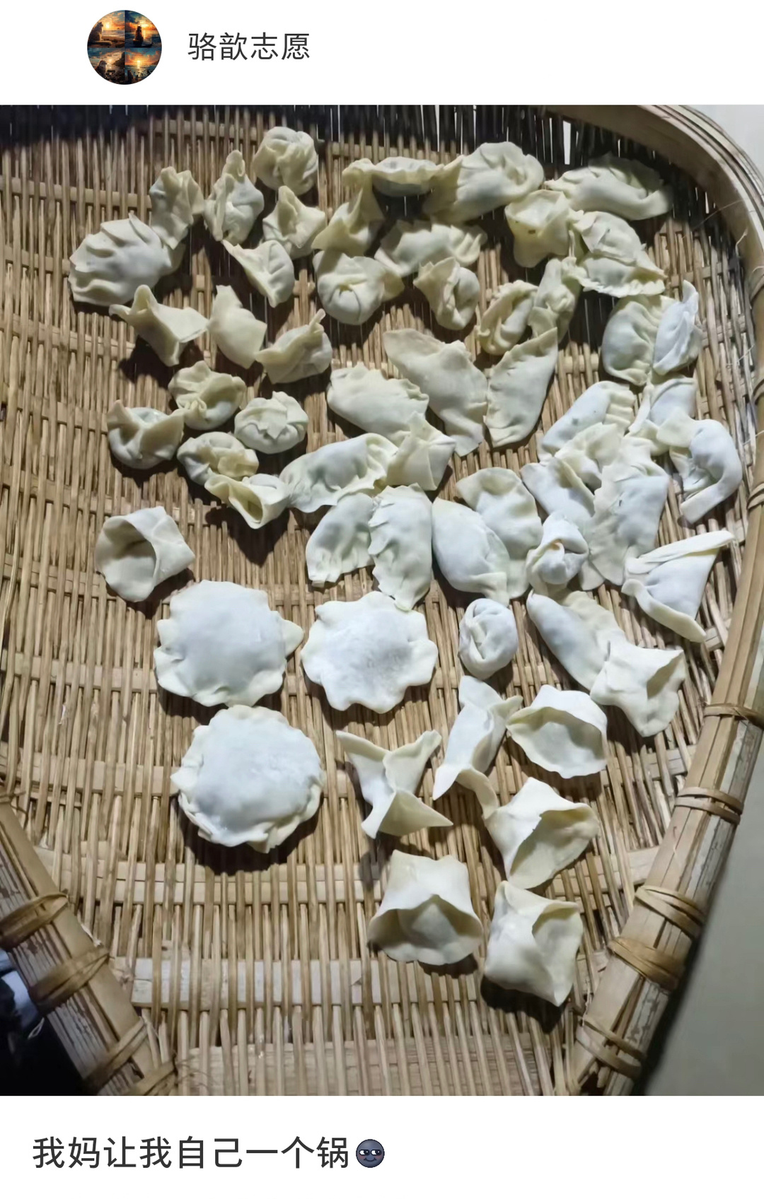 我妈让我自己一个锅 