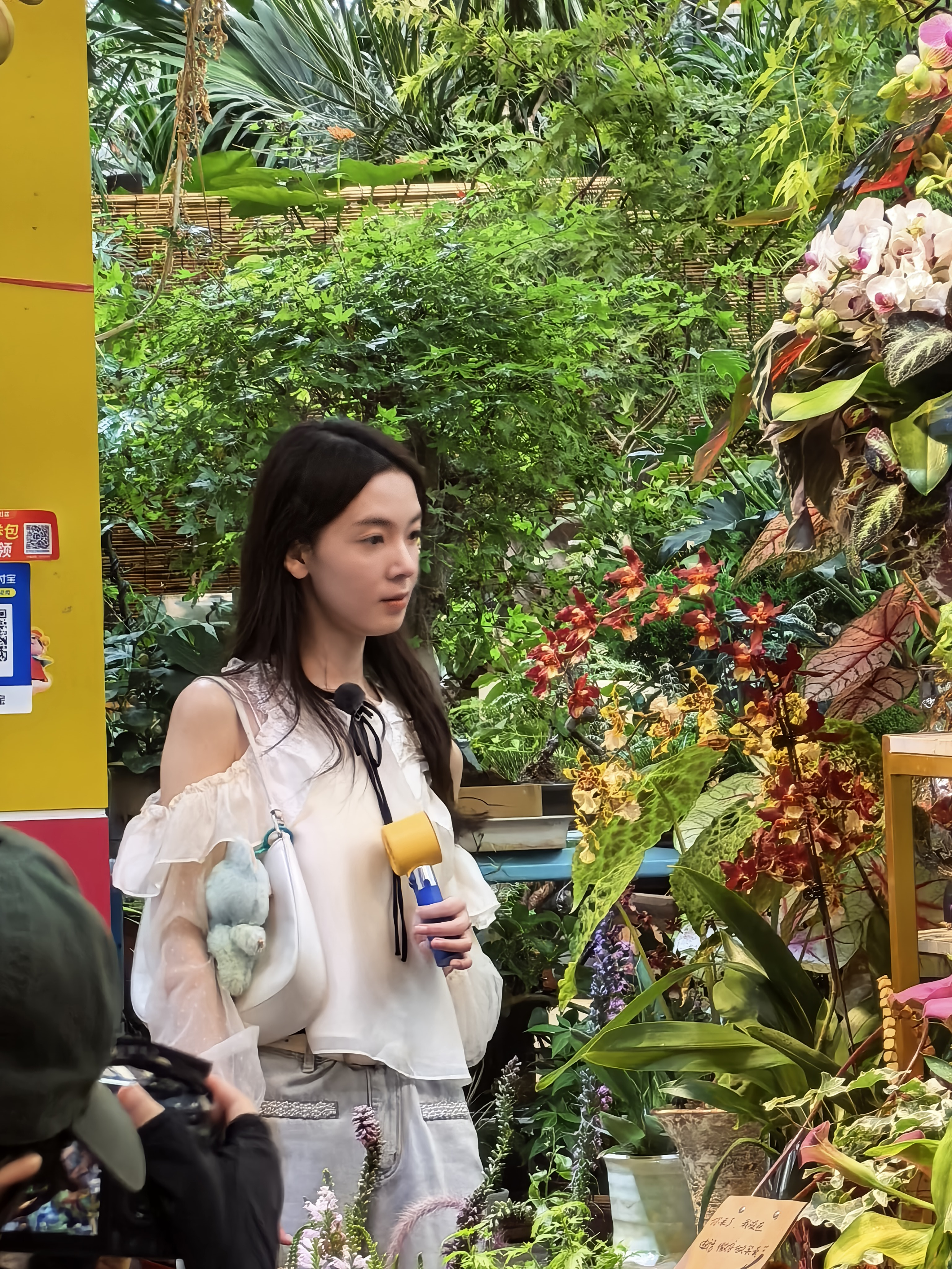 陈瑶我家那闺女录制路透 素颜也好美的瑶~ 