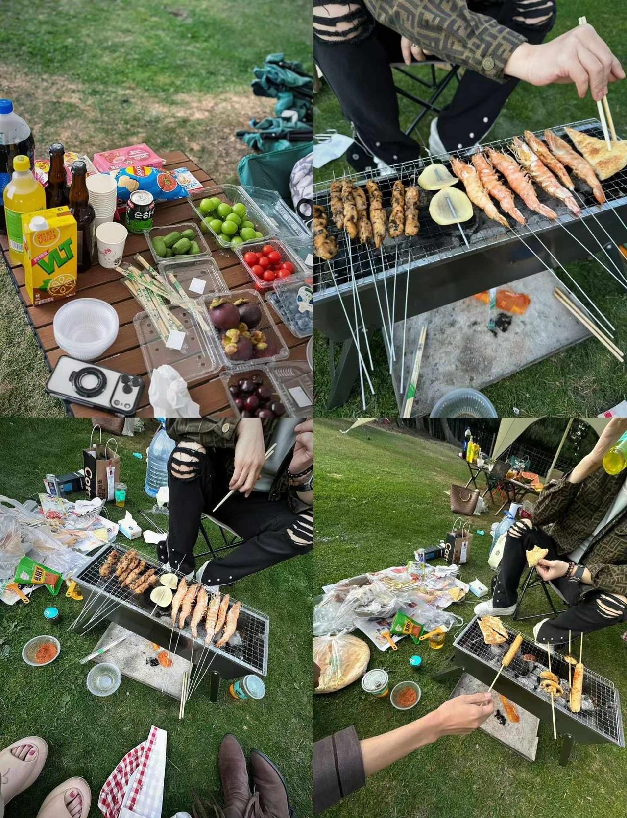 来一个，去露营⛺️
一起去露营 一个非常棒的露营地，交通方便，哈萨克大叔还提供炭