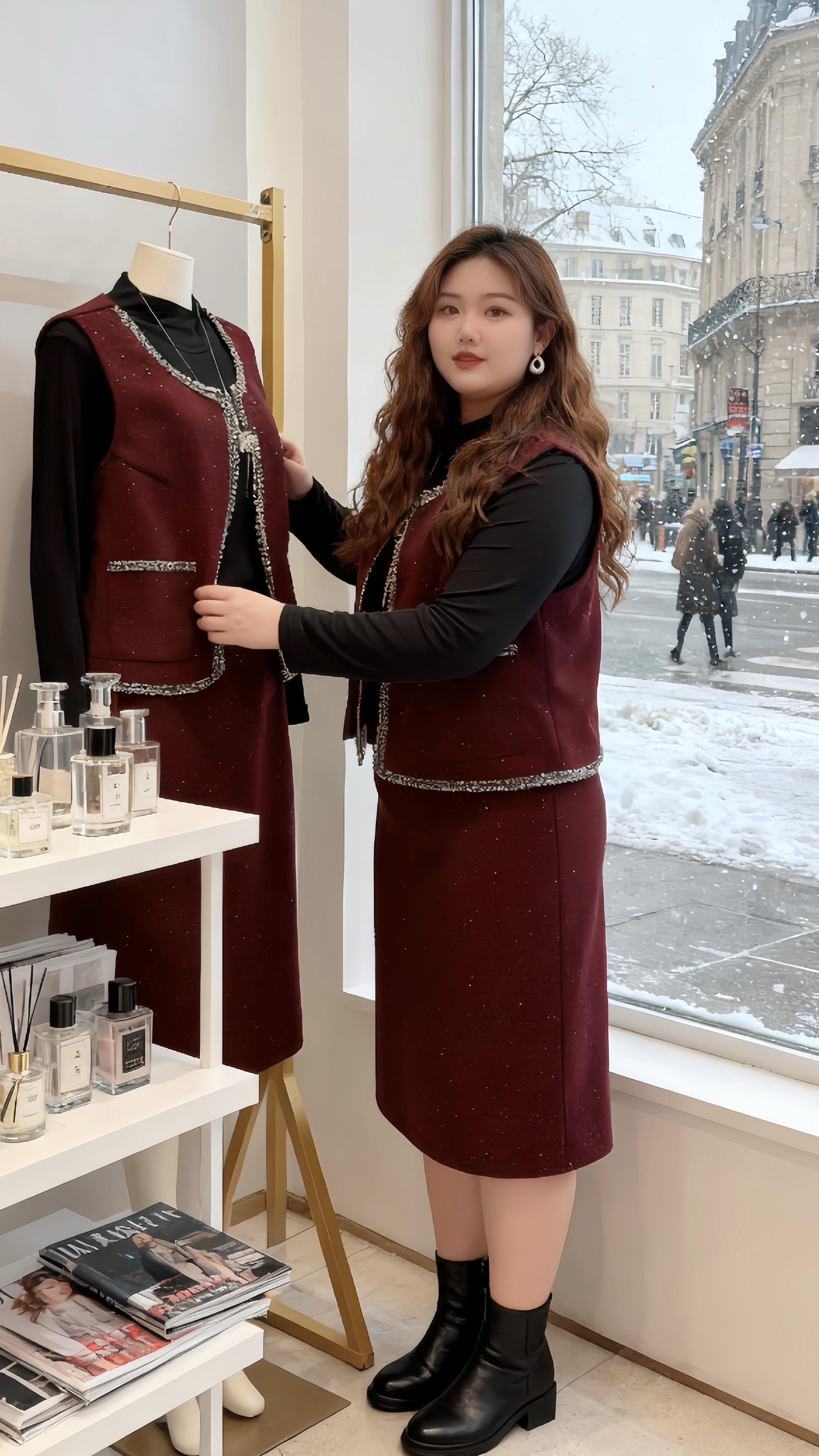 秋冬穿搭 大码女装 秋冬王炸穿搭普通人秋冬的一周穿搭把秋冬专属氛围穿上身