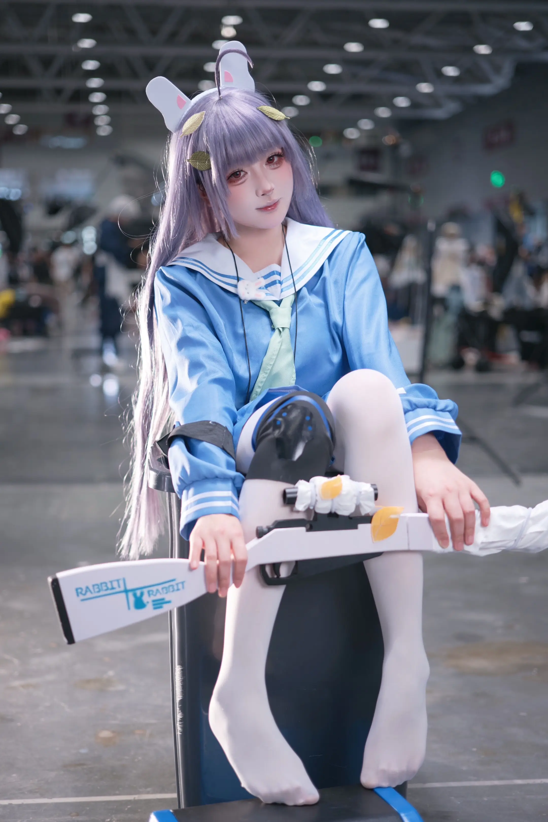 RABBlT小队…霞沢美游……有什么事吗。📷：  cos霞泽美游cos