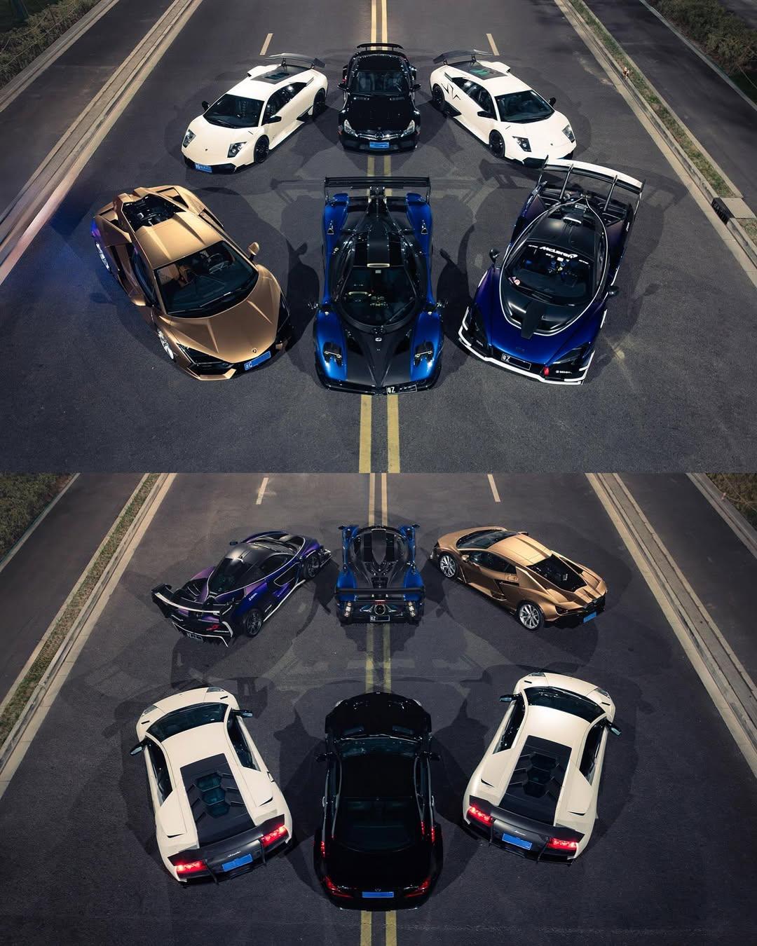 夜上海的V12聚会 📸:qiuyangphoto
