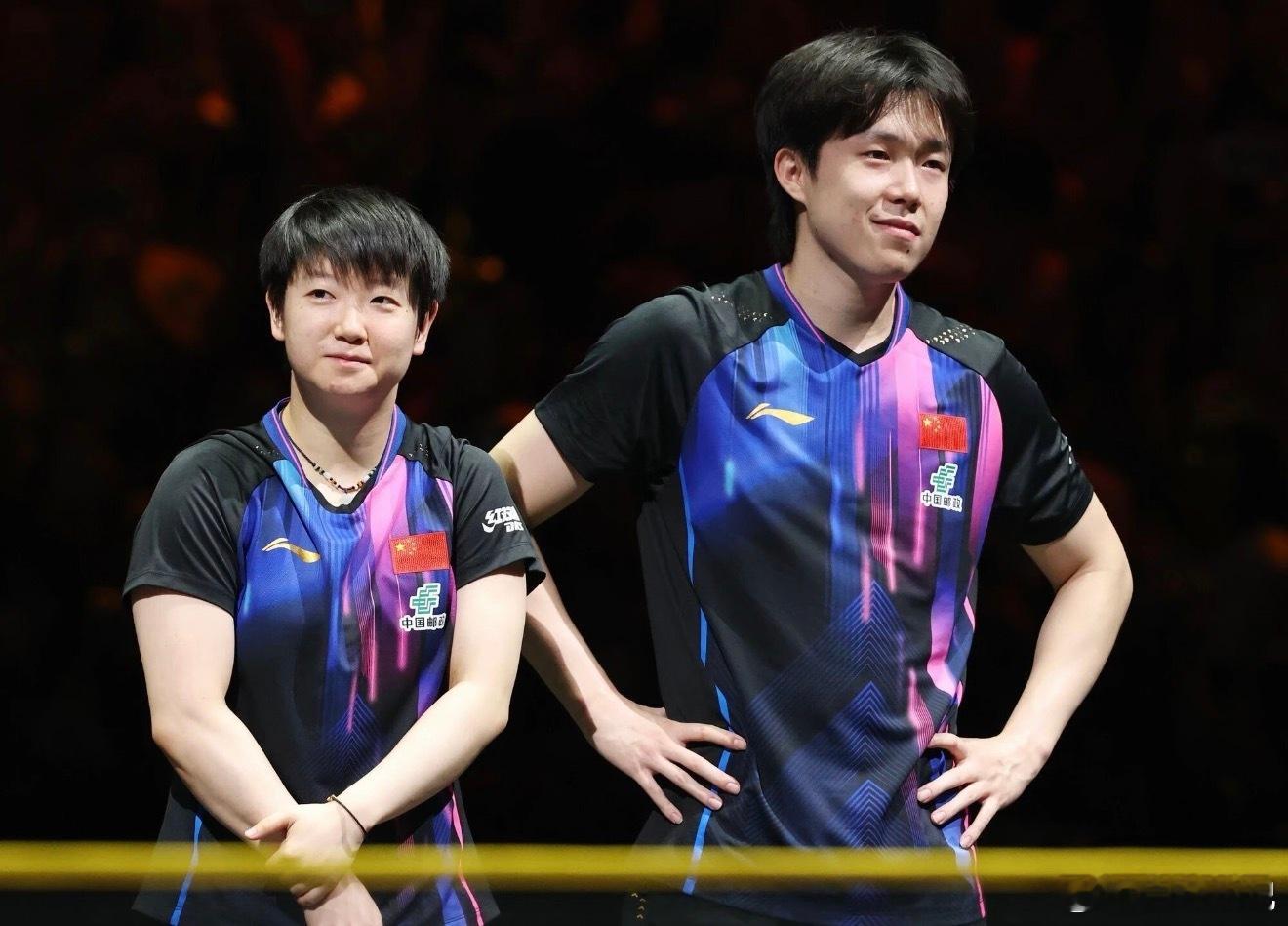 就说沙头吧，他们很小就开始配合混双，成绩不错，在都还没出道的时候这肯定是个难得的