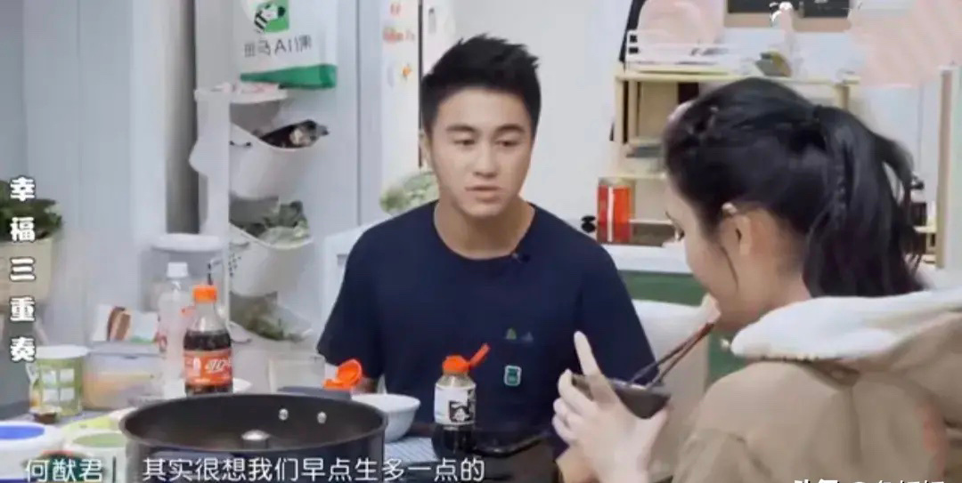 面对四太催生，何猷君说应该隔三年，这样孩子不打架，但四太却不认同，认为属相不对，